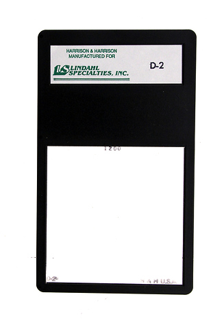 3in. Harrison & Harrison Diffusion Effect Filter #2 Image 0