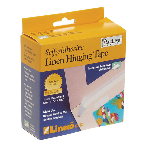 Lineco Self-Adhesive Linen Hinging Tape