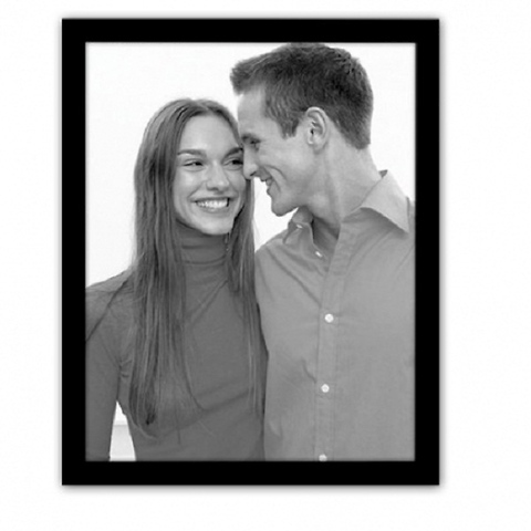 Matte Black Essential Fashion Metal Frame, 8 x 10 Image 0