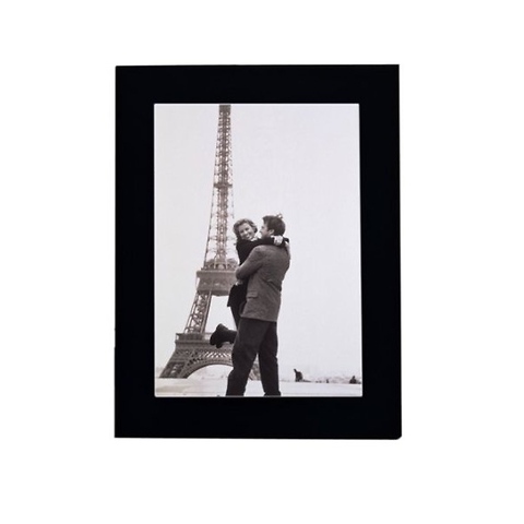 Linear Wood 8x10 Black Picture Frame Image 0