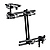 396B-3 3-Section Double Articulated Arm with Camera Bracket
