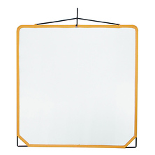 Solid Frame Scrim White Artificial Silk (48x48 In.) Image 0