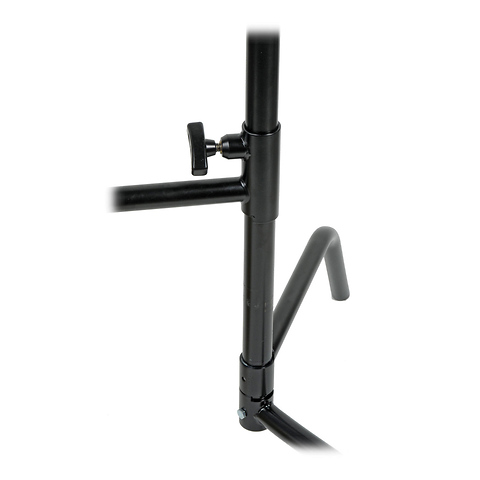 Hollywood 40in. Double Riser C Stand - Black Image 4
