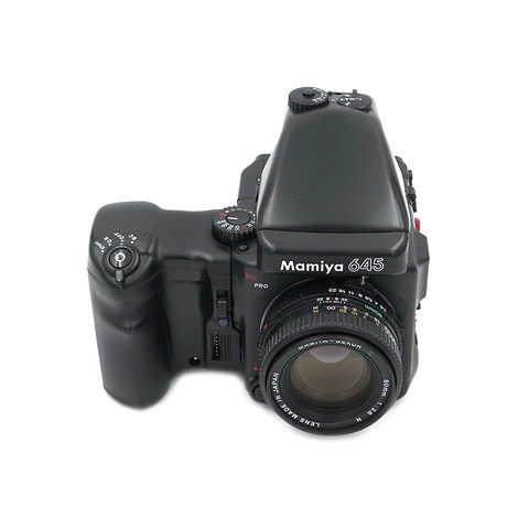645 Pro with 80mm f/2.8 Winder and 120 Back Kit - Pre-Owned Image 0