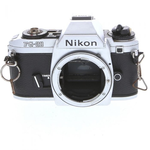 FG-20 35mm Camera Body, Chrome - Pre-Owned Image 0