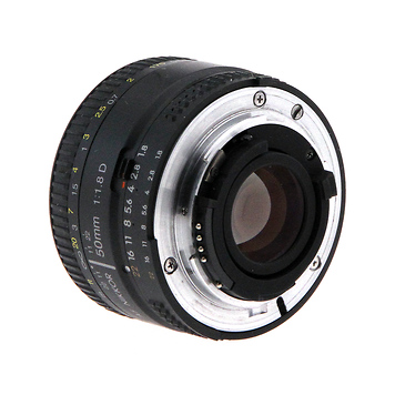 AF Nikkor 50mm f/1.8 D Autofocus Lens - Pre-Owned