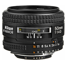 AF Nikkor 50mm f/1.4D Autofocus Lens Image 0