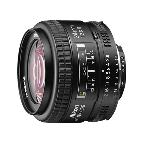 Wide Angle AF Nikkor 24mm f/2.8D Autofocus Lens Image 0