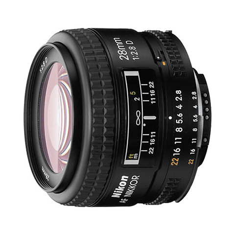 AF Nikkor 28mm f/2.8D Autofocus Lens Image 0