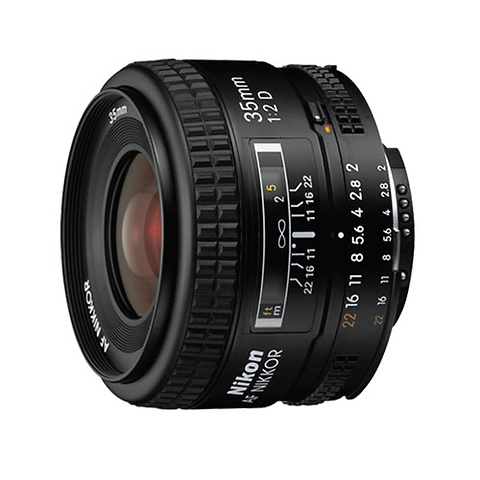 Wide Angle AF Nikkor 35mm f/2.0D Autofocus Lens Image 0