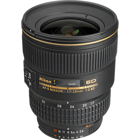 AF-S Zoom Nikkor 17-35mm f/2.8D ED-IF Autofocus Lens Image 0