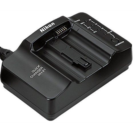 MH-21 Quick-Charger for the EN-EL4 Rechargeable Battery Image 0