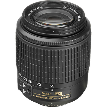 55-200mm f/4.0-5.6G ED AF-S DX Autofocus Lens