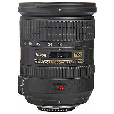 AF-S 18-200mm f/3.5-5.6G DX ED-IF VR Lens - Refurbished Image 0