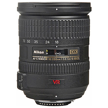 AF-S 18-200mm f/3.5-5.6G DX ED-IF VR Lens - Refurbished