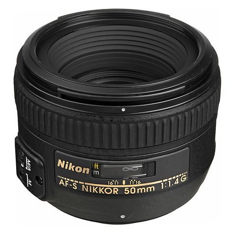 AF-S Nikkor 50mm f/1.4G Autofocus Lens Image 1
