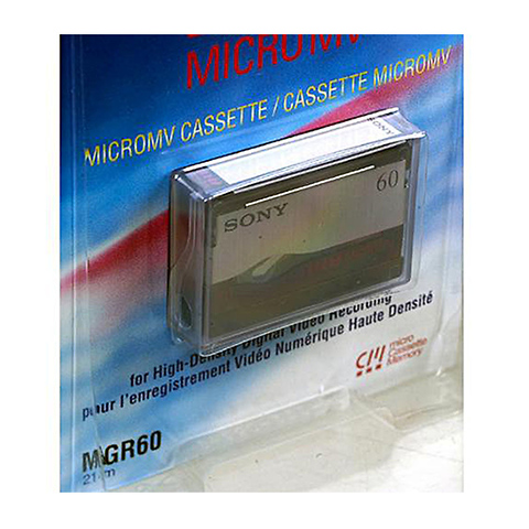 60-Minute Micro MV Video Cassette Image 1