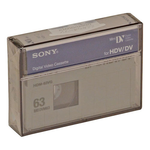HDM63VG VG HDV Tape Image 0