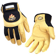 Pro Leather Gloves, Small Tan Image 0