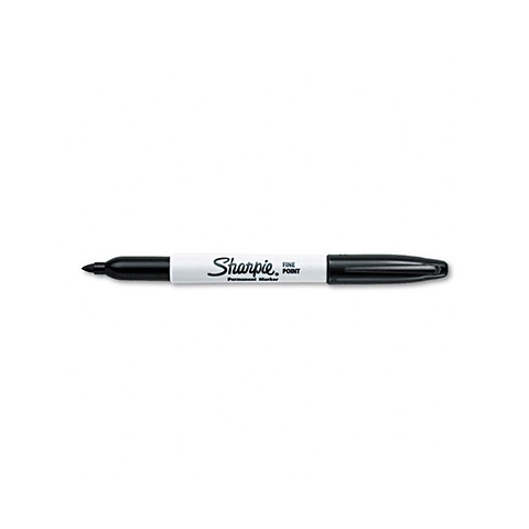 Fine Point Permanent Marker - Black Image 0