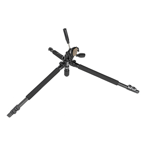 Pro 330DX Tripod (Black) with 3-Way Pan/Tilt Head (Quick Release) Image 3