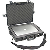 1495 Laptop Computer Case with Foam (Black) Thumbnail 1