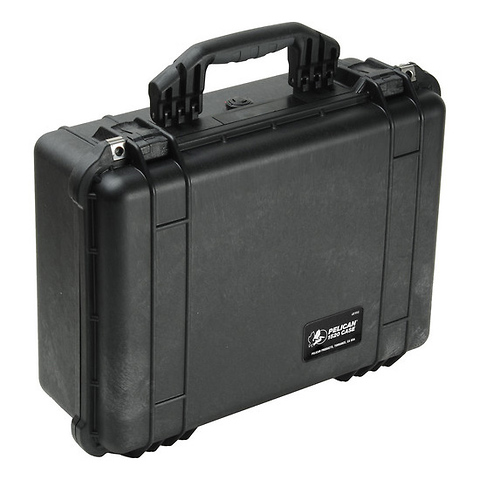 1520 Watertight Hard Case with Foam insert - Black Image 1