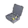 1600 Watertight Hard Case with Foam Insert - Silver (Grey) Thumbnail 1