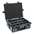 1600B Watertight King Hard Case with Padded Dividers - Black