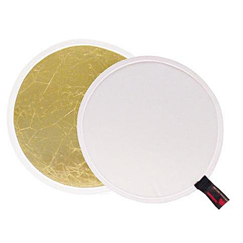 White/Gold Reversible LiteDisc 12 in. Image 0