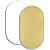 Soft Gold/White Reversible LiteDisc 41 x 74