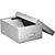 Deluxe Photo Storage Box (White)