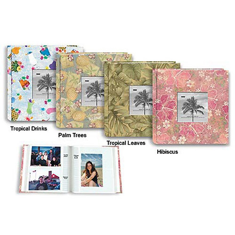 4x6 In. 200 Pockets Photo Album (Tropical) Image 0