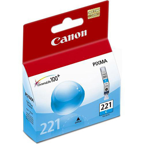 CLI-221 Cyan Ink Tank Image 0