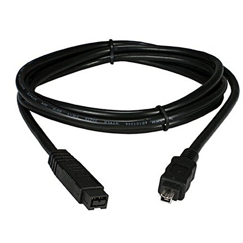 3ft IEEE1394b 9Pin to 4Pin A/V FireWire Cable Image 0