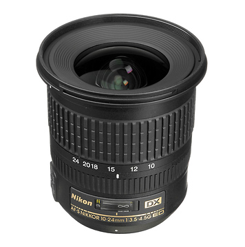 AF-S 10-24mm f/3.5-4.5G ED DX Zoom-Nikkor Lens (Open Box)