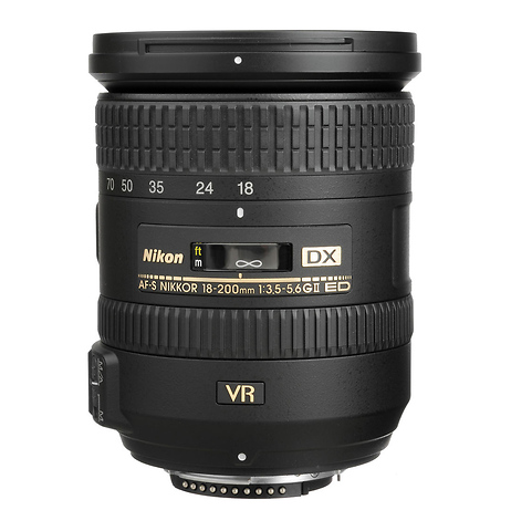 Nikon | AF-S DX Nikkor 18-200mm f/3.5-5.6G ED VR II Zoom Lens | 2192