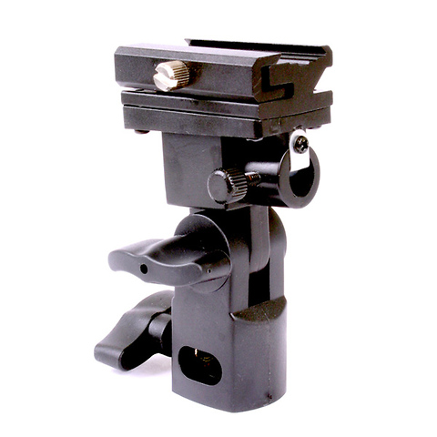 Deluxe HD Flash & Umbrella Holder Bracket Image 0