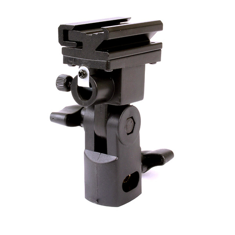 Deluxe HD Flash & Umbrella Holder Bracket Image 1