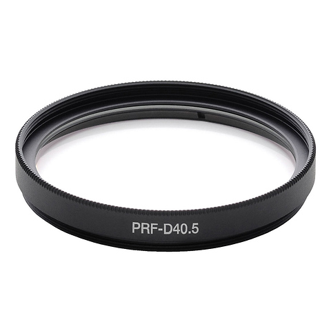 40.5mm Protective Clear Glass Filter Image 0