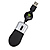 Retractable Optical Mini Mouse Silver/Black