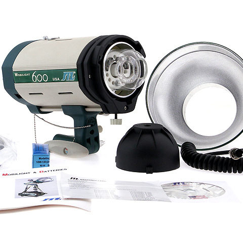 Mobilight DC-600 Battery Operated Monolight Strobe Kit Image 3