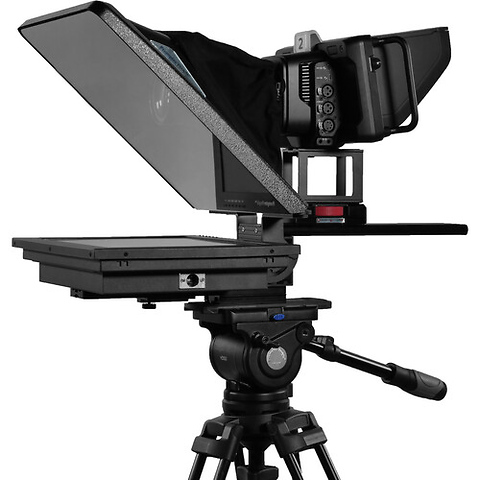 Flex Plus 19 in. Trapezoidal Teleprompter with 19 in. Reversing Monitor Image 1