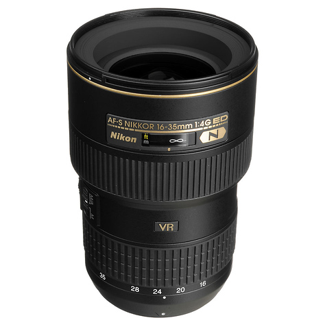 Nikkor 16-35mm f/4.0G AF-S ED VR Wide Angle Zoom Lens Image 1