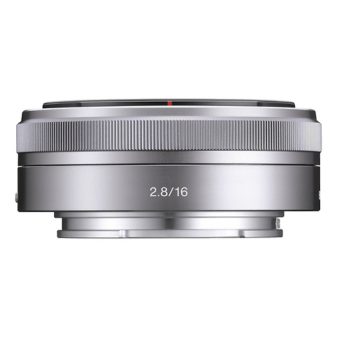 E-Mount SEL16F28 16mm f/2.8 Wide-Angle Alpha E-Mount Lens (Silver) Image 1