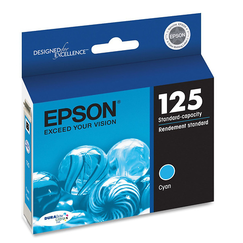 125 Cyan DuraBrite Ultra Ink Cartridge Image 0