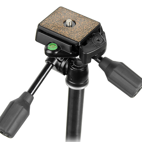 Sprint Pro II 4-Section Tripod w/ 3-Way Panhead (Gunmetal) Image 2