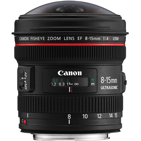 EF 8-15mm f/4.0L Fisheye USM Fisheye Ultra-Wide Zoom Lens Image 0