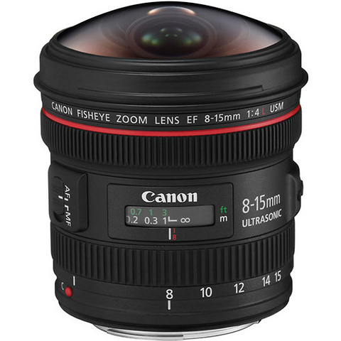 EF 8-15mm f/4.0L Fisheye USM Fisheye Ultra-Wide Zoom Lens Image 1