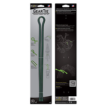 32in. Gear Tie (2 Pack, Forest Green) Image 0